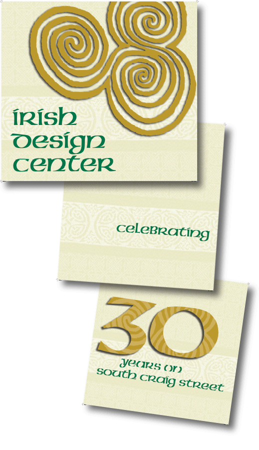 Set of banners for retail shop