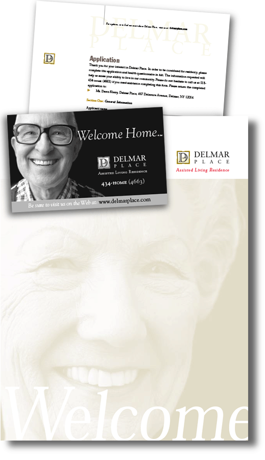 Collateral materials for senior care