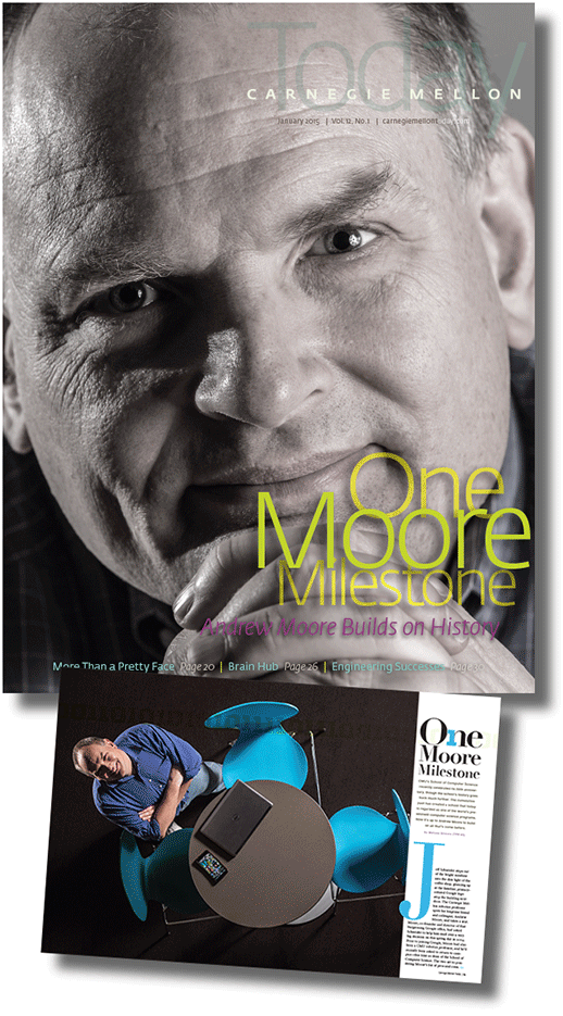 Cover and feature layout